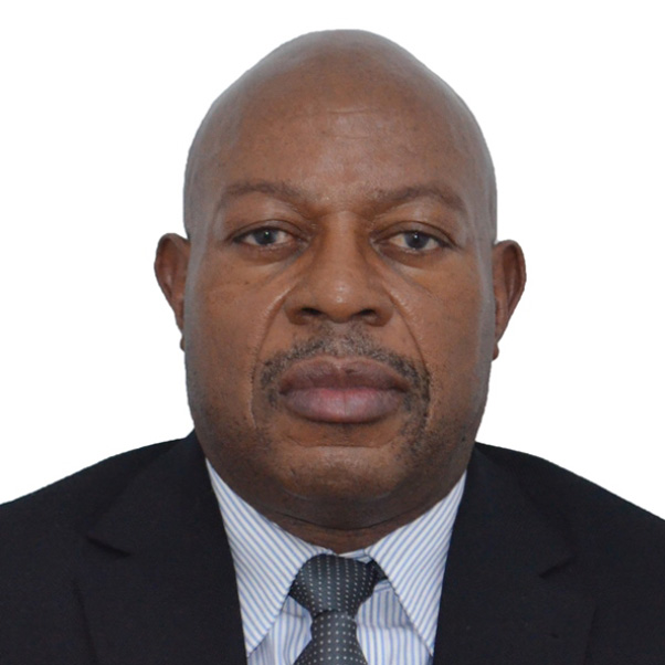 Portrait of Tendaivanhu Madzikanda, chartered structural engineer and founder, in a dark suit and tie.